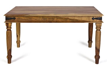 Деревянный стол на кухню Бомбей 0390-135 палисандр, 135*90*76, натуральный (natural) арт.11676 в Биробиджане