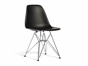 Обеденный стул derstuhl DSL 110 Chrom (черный) в Биробиджане