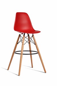 Барный стул derstuhl DSL 110 Wood bar (красный) в Биробиджане