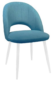 Кухонный стул 217 V16 голубой/белый в Биробиджане
