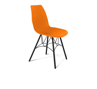 Кухонный стул Sheffilton SHT-ST29/S100 (оранжевый ral2003/черный муар) в Биробиджане