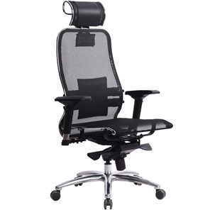 Кресло офисное Samurai S-3.04, черный в Биробиджане