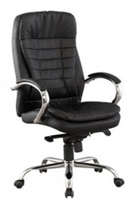 Офисное кресло J 9031-1 экокожа /хром, черный в Биробиджане