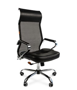 Офисное кресло CHAIRMAN 700 сетка, цвет черный в Биробиджане