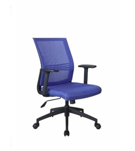 Кресло компьютерное Riva Chair 668, Цвет синий в Биробиджане