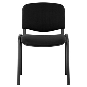 Офисный стул Brabix Iso CF-005 (черный каркас, ткань черная) 531971 в Биробиджане