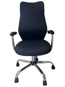 Кресло офисное C168 черный в Биробиджане