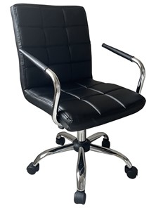 Кресло офисное C8545  BLACK (чёрный) в Биробиджане
