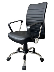 Кресло офисное С 161 W черный в Биробиджане