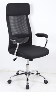Кресло компьютерное VASSA BLACK (чёрный) в Биробиджане