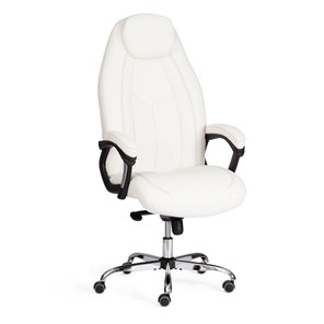 Кресло BOSS Lux, кож/зам, белый, арт.21152 в Биробиджане