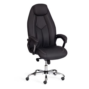 Офисное кресло BOSS Lux, кож/зам, черный, арт.21151 в Биробиджане