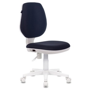 Офисное кресло BRABIX "Fancy MG-201W", без подлокотников, пластик белый, серое, 532412, MG-201W_532412 в Биробиджане