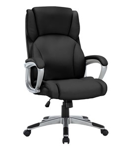 Офисное кресло CHAIRMAN CH665 эко кожа черная в Биробиджане