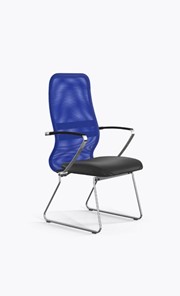 Офисное кресло Метта Ergolife Sit 8 B2-9K - X1+Extra (Синий-Черный) в Биробиджане