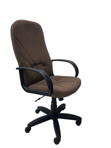 Кресло офисное Менеджер коричневый в Биробиджане