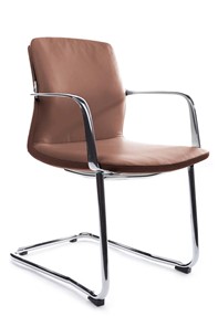 Кресло для офиса Plaza-SF (FK004-С11), светло-коричневый в Биробиджане