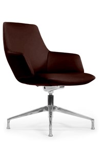Кресло офисное Spell-ST (С1719), темно-коричневый в Биробиджане