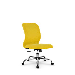 Кресло компьютерное SU-Mr-4/подл.000/осн.003 желтый в Биробиджане