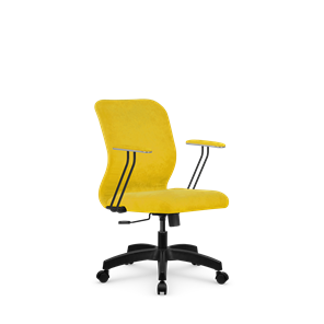 Кресло офисное SU-Mr-4/подл.079/осн.001 желтый в Биробиджане