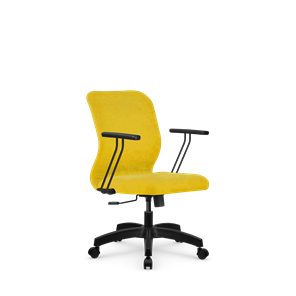 Офисное кресло SU-Mr-4/подл.109/осн.001 желтый в Биробиджане