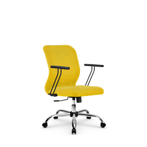 Компьютерное кресло SU-Mr-4/подл.109/осн.003  желтый в Биробиджане