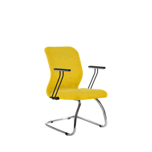Кресло офисное SU-Mr-4/подл.110/осн.007 желтый в Биробиджане