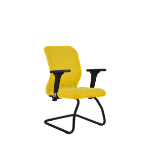Офисное кресло SU-Mr-4/подл.200/осн.008 желтый в Биробиджане