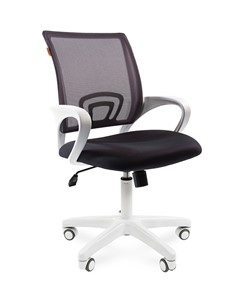 Офисное кресло CHAIRMAN 696 white, tw12-tw04 серый в Биробиджане