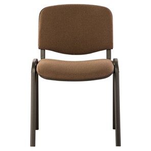 Офисный стул Brabix Iso CF-005 (черный каркас, ткань коричневая) 531973 в Биробиджане