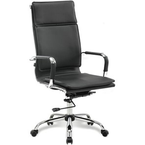 Офисное кресло Brabix Cube EX-523 (экокожа, хром, черное) 531946 в Биробиджане