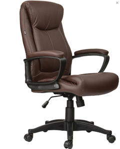 Офисное кресло Brabix BRABIX "Enter EX-511", экокожа, коричневое, 531163 в Биробиджане