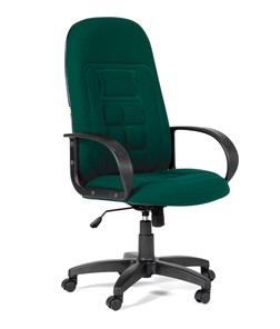Офисное кресло CHAIRMAN 727 ткань ст., цвет зеленый в Биробиджане