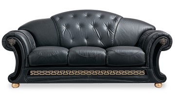 Раскладной диван Versace (3-х местный) black в Биробиджане
