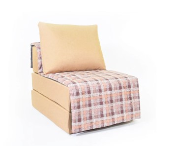 Бескаркасное кресло-кровать Харви, песочный-квадро беж в Биробиджане