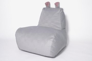 Кресло-мешок Бегемот серый в Биробиджане