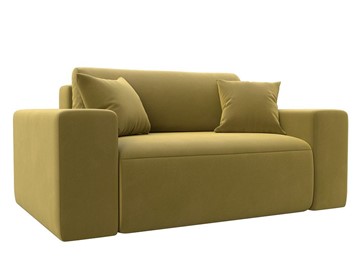 Кресло-кровать Лига-036, Желтый (Микровельвет) в Биробиджане