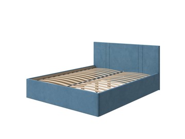 Кровать 2-спальная Helix Plus 180х200, Велюр (Monopoly Прованский синий (792)) в Биробиджане