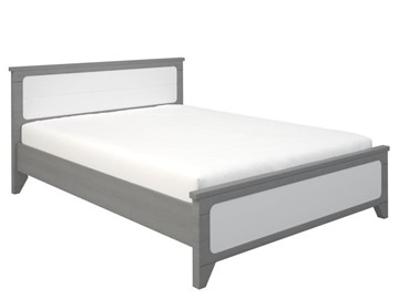 2-спальная кровать Боринское Соня 1400, Серый/Белый в Биробиджане