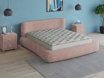 Спальная кровать Zephyr 180х200, (Велсофт Винтажный розовый) в Биробиджане