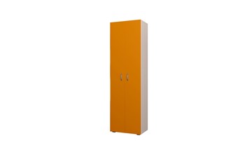 Детский 2-дверный шкаф 600 ДО Млечный дуб, Оранжевый в Биробиджане