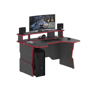 Компьютерный стол SKILLL STG 1390,  Антрацит/ Красный в Биробиджане