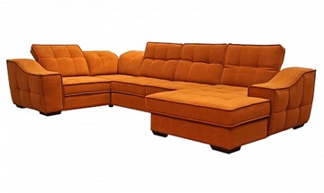 Угловой диван N-11-M (П1+ПС+УС+Д2+Д5+П1) в Биробиджане