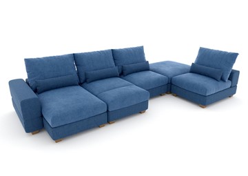 П-образный диван V-10-M П (П1+Д4+Д2+УС+ПС), Memory foam в Биробиджане