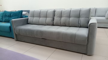 Прямой диван Татьяна 5 БД Граунд 05 серый в Биробиджане