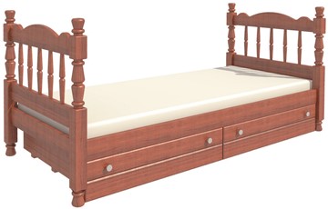 Кроватка Алёнка (Орех) с основанием в Биробиджане