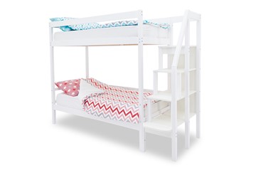 Детская двухэтажная кровать Svogen белый в Биробиджане - предосмотр 2