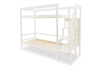 Детская двухэтажная кровать Svogen белый в Биробиджане - предосмотр 1