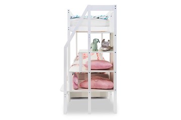Детская двухэтажная кровать Svogen белый в Биробиджане - предосмотр 7