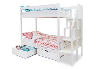 Детская двухэтажная кровать Svogen белый в Биробиджане - предосмотр 5